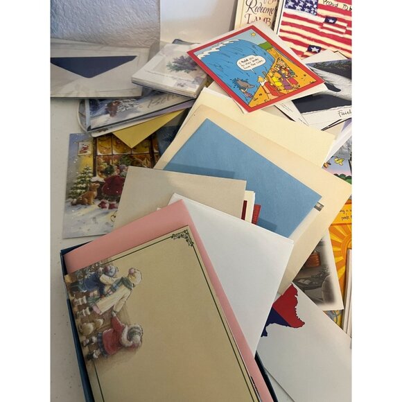 Assorted Greeting Cards Birthday Thank You Christmas Humor Sympathy & Envelopes - Picture 4 of 5